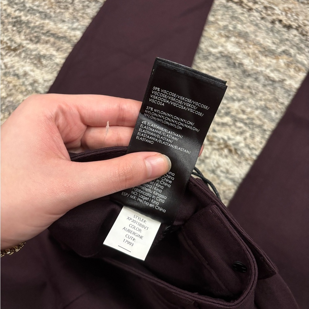 Liverpool Mid Rise Skinny Jeans Aubergine Sz 2/26P NWT | Liverpool Skinny NEW- - Picture 10 of 13
